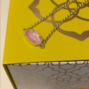 Blush pink mother of pearl Elaina bracelet